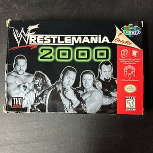 WWF Wrestlemania 2000 for the Nintendo 64!